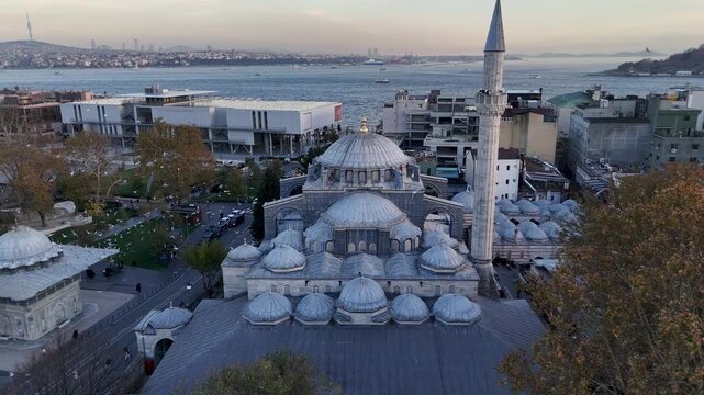 Istanbul, Turkey, Landscape Captured with Drone 4K