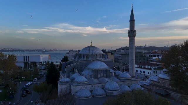 Istanbul, Turkey, Landscape Captured with Drone 4K