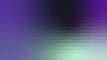 A modern abstract background featuring a grainy noise texture, smooth color gradient from deep purple and black to soft mint green, and subtle horizontal grid lines.
