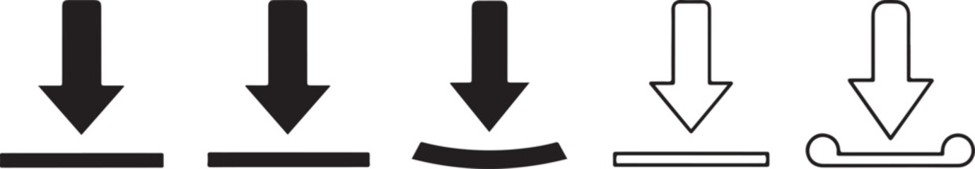 Black and white arrow on white background arrows black arrows white arrows symbols pointers