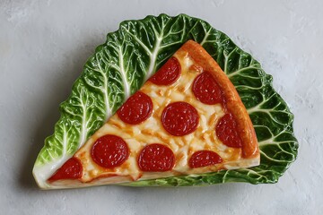 pizza with tomato and cheese