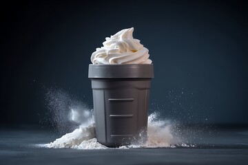 protein shaker cup overflow