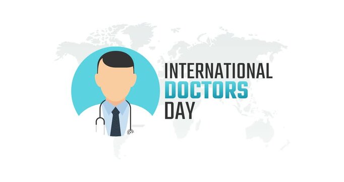 international doctors day motion video, ideal for international doctors day celebration