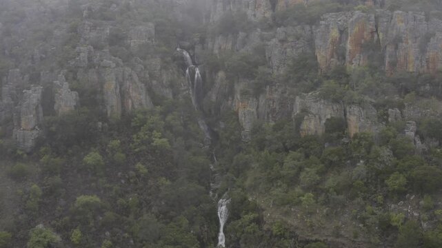 Aerial, Unnamed Waterfall, South Africa