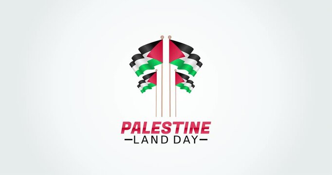 Palestine land day motion video, ideal for Palestine land day celebration