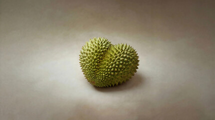 Creative Valentine Headphones on Pastel Background