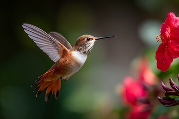 Fototapeta premium hummingbird in flight