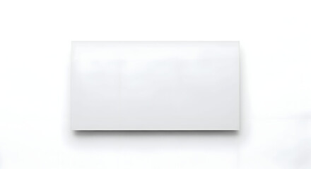 white rectangle blank paper clean sheet empty page plain background simple design minimalist style pure white blank space empty square white object clean slate new beginning