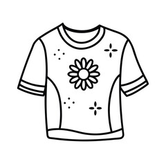 doodle tshirt simple