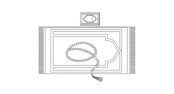 Illustration of a telephone with a coiled cord on a rectangular diagram viewed from directly above