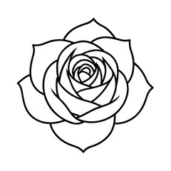 nature rose icon