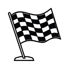 racing flag winner