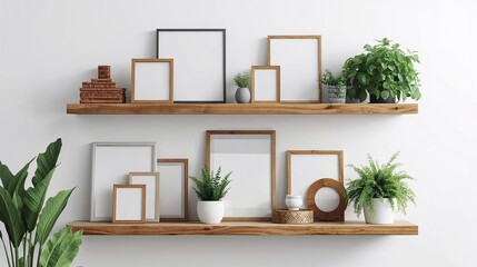 modern living room with flowers