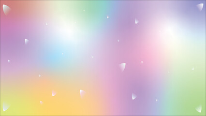 Fototapeta premium Bright, colorful abstract background with glowing light,s stars, and glitter for the holiday neon light effect for modern design.