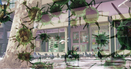 Coronavirus Covid19 concept image 4k © vectorfusionart