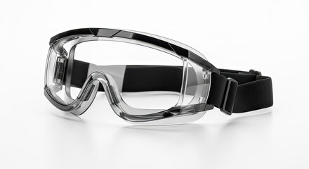 Protective Safety Goggles for Eye Protection in Industrial and Construction Work