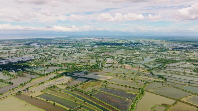 Drone panorama shows fish ponds feeding communities in Pangasinan Asia