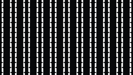  abstract black and white geometric seamless pattern featuring repeating shapes