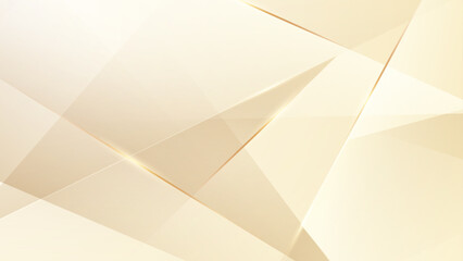 Luxury gold geometric background with golden lines abstract vector illustration
