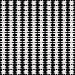  abstract black and white geometric seamless pattern featuring repeating shapes