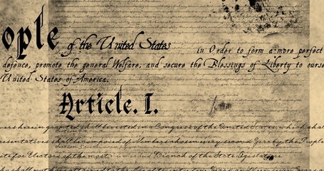Written constitution of the United States 4k