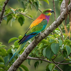 Obraz premium blue and yellow macaw