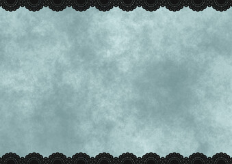 上下レース&times;もやもや(グリーン)