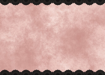 上下レース&times;もやもや(レッド)