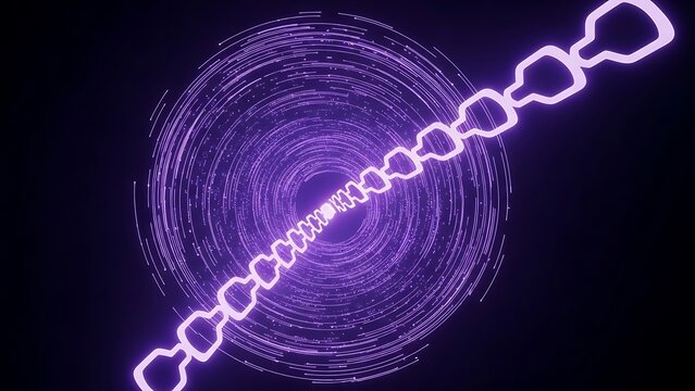Concepto de arquitectura de ciberseguridad de confianza cero con t&uacute;nel de datos brillante y anillos de cifrado
