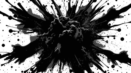 Geometric pattern of interconnected black triangles arranged symmetrically on a white background,