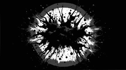 A dark background with no discernible features or elements, creating a minimalist and abstract composition.