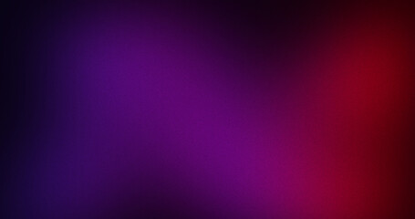 Obraz premium Purple red grain gradient background, smooth abstract color blend, deep tones, modern dark digital backdrop