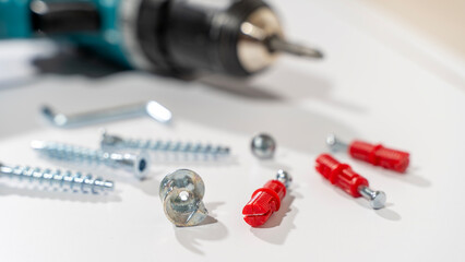 Accessories and tools for assembling new furniture