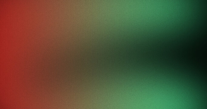 Red green dark grain gradient background, abstract smooth color transition, muted tones, modern cinematic digital texture
