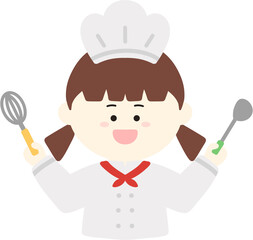요리사 어린이 일러스트 그림 chef children illust 