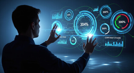 Holographic Business Data Interface