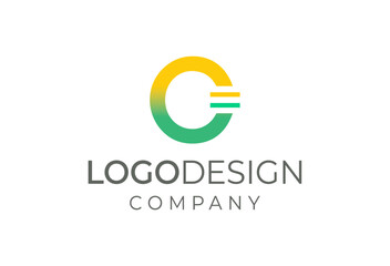 Modern Letter &ldquo;C&rdquo; Logo Template for Corporate Branding & Visual Identity