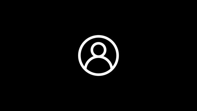 A stark minimalist image features a white crescent shape and a partial circle against a completely black background creating contrast high quality