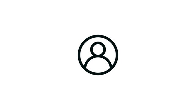 A minimalist image features a simple curved black line resembling a crescent or incomplete circle on a white background high quality professional