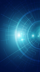 concetto, tecnologia futuristica, connessioni, digitale, informatica, energia,  hi tech, 