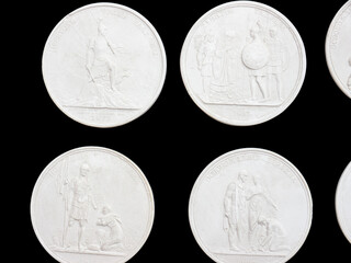Plaster Medal.
