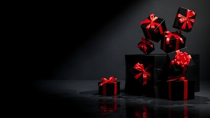 Pink tin box with colorful teardrop pattern storage container pink background