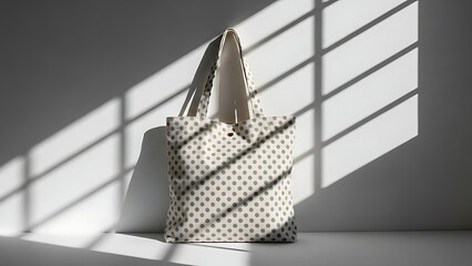 Purple metal tin box with white oval pattern