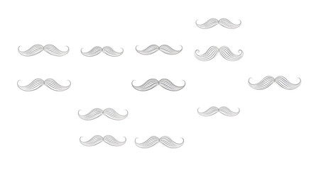 Fototapeta premium moustache, mustache, facialhair, beard, hair, male, man, gentleman, vintage, retro, classic, style, fashion, grooming, barber, barbershop, salon, shave, shaving, elegance, classy, cartoon, drawing, sk