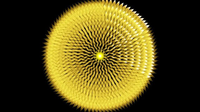 Celestial Chronos Mandala 4K Seamless Loop