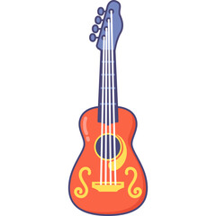 Obraz premium Ukulele Vector Illustration