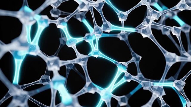 A crystalline lattice, with atomic bonds vibrating and shimmering, energy flowing through them like music.