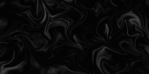 abstract background black white lines smooth liquid grunge wall acrylic splash decoration wall ink oil vintage surface black  and gray marble paper silk fluid texture background.