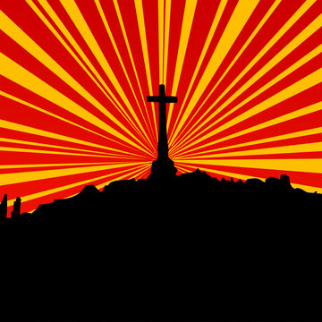 Cruz del Valle de los Ca&iacute;dos