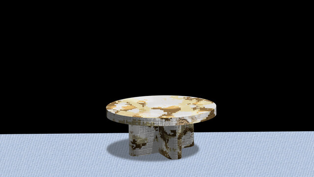 nice solid wooden round table in the texture bible front product showing template images 4q design on solid dark background